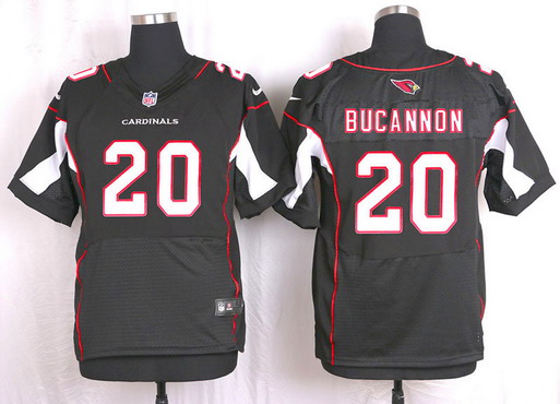 Men's Arizona Cardinals #20 Deone Bucannon Black Alternate NFL Nike Elite Jersey