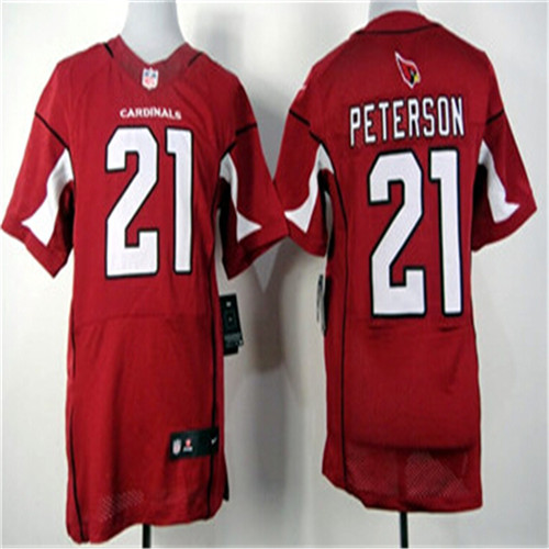 Men's Arizona Cardinals #21 Patrick Peterson Nike Red Elite Stitched Jersey