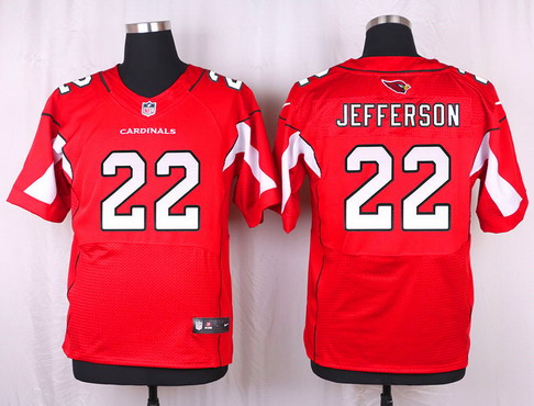 Men's Arizona Cardinals #22 Tony Jefferson Red Team Color NFL Nike Elite Jersey