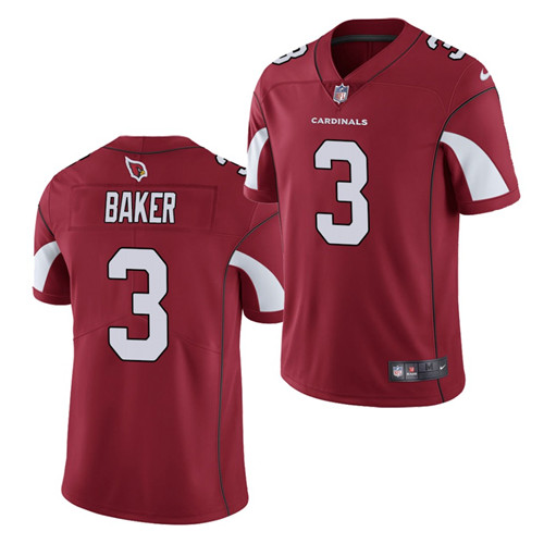 Men's Arizona Cardinals #3 Budda Baker Nike Cardinal Vapor Untouchable Jersey