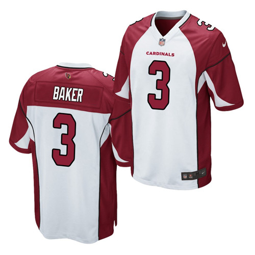 Men's Arizona Cardinals #3 Budda Baker Nike White Vapor Untouchable Jersey