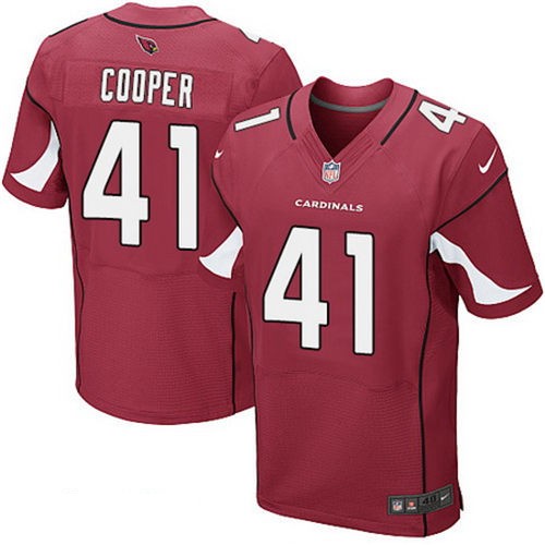 Men's Arizona Cardinals #41 Marcus Cooper Red Nike Elite Jersey