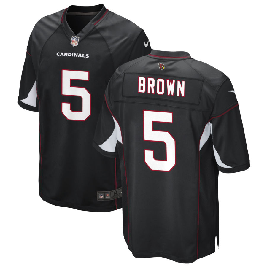 Men's Arizona Cardinals #5 Marquise Brown Nike Black Vapor Untouchable Limited Jersey