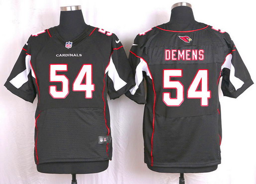 Men's Arizona Cardinals #54 Kenny Demens Black Alternate NFL Nike Elite Jersey