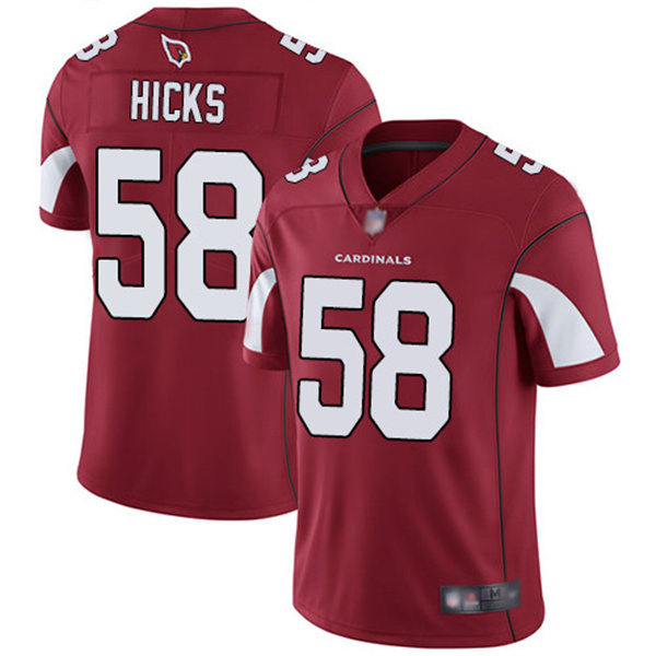 Men's Arizona Cardinals #58 Jordan Hicks Nike Cardinal Vapor Untouchable Jersey