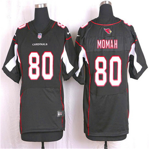 Men's Arizona Cardinals #80 Ifeanyi Momah Black Alternate NFL Nike Elite Stitched Jersey