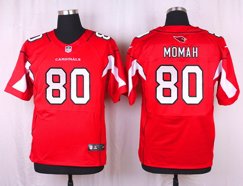 Men's Arizona Cardinals #80 Ifeanyi Momah Red Team Color NFL Nike Elite Jersey