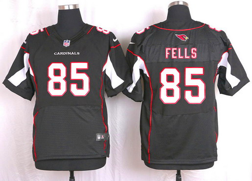 Men's Arizona Cardinals #85 Darren Fells Black Alternate NFL Nike Elite Jersey