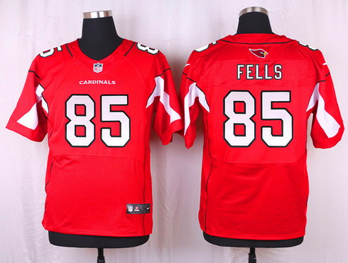 Men's Arizona Cardinals #85 Darren Fells Red Team Color NFL Nike Elite Jersey