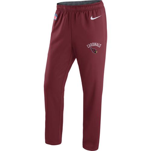 Men's Arizona Cardinals Nike Cardinal Circuit Sideline Performance Pants
