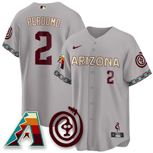 Men's Arizona Diamondbacks City Connect Concept Jersey V2 - All Stitched Geraldo Perdomo -   2
