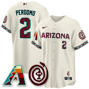 Men's Arizona Diamondbacks City Connect Concept Jersey V2 - All Stitched Geraldo Perdomo - 2