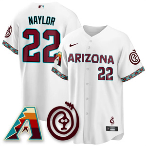 Men's Arizona Diamondbacks City Connect Concept Jersey V2 - All Stitched Josh Naylor    - 22