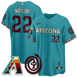Men's Arizona Diamondbacks City Connect Concept Jersey V2 - All Stitched Josh Naylor -  22