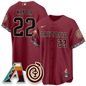 Men's Arizona Diamondbacks City Connect Concept Jersey V2 - All Stitched Josh Naylor 22