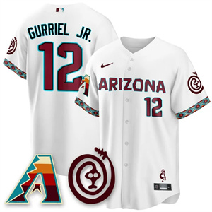 Men's Arizona Diamondbacks City Connect Concept Jersey V2 - All Stitched Lourdes Gurriel Jr.-       12