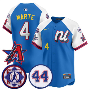 Men's Arizona Diamondbacks National League 2025 MLB All-Star Jersey V3 - All Stitched Ketel Marte   - 4