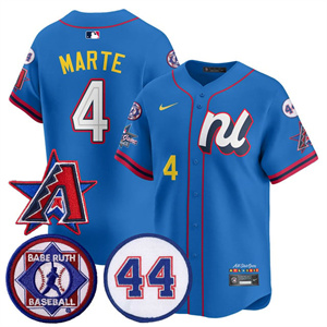 Men's Arizona Diamondbacks National League 2025 MLB All-Star Jersey V3 - All Stitched Ketel Marte - 4
