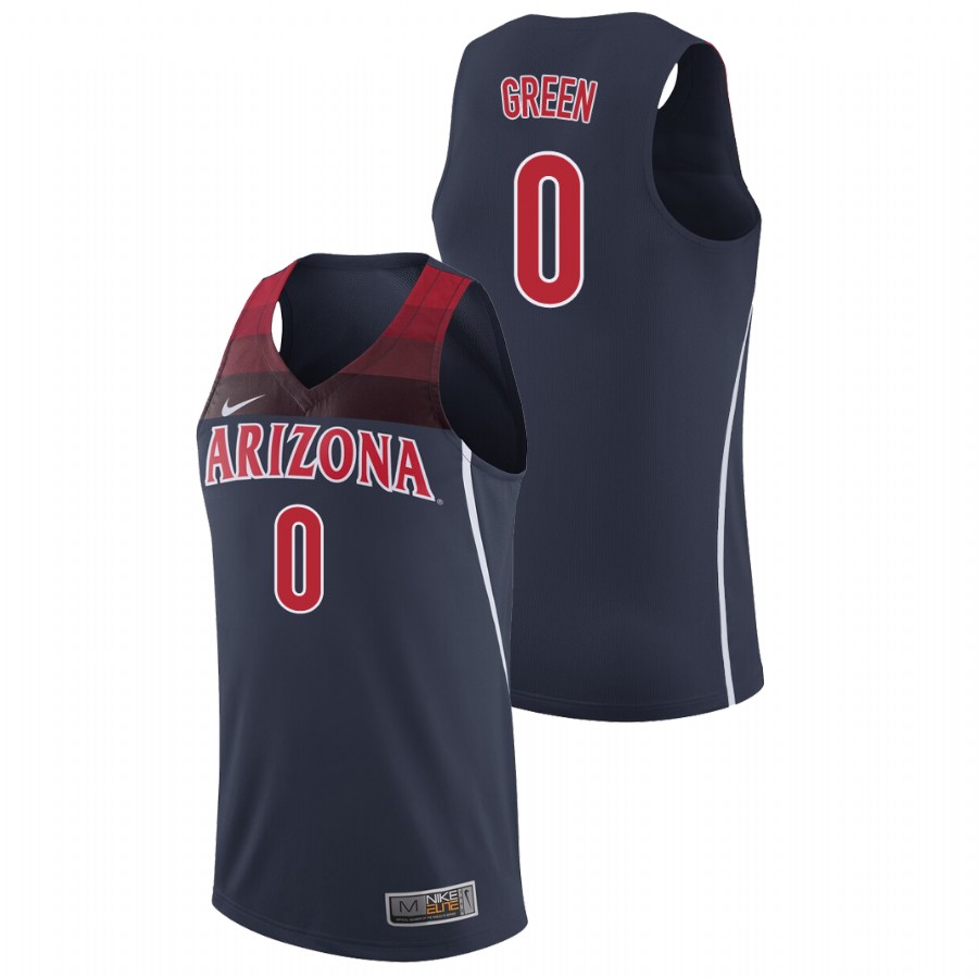 Men's Arizona Wildcats Josh Green College Basketball Jersey Navy