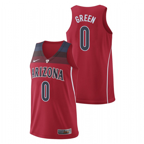 Men's Arizona Wildcats Josh Green College Basketball Jersey Red