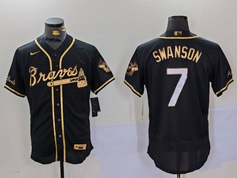 Men's Atlanta Braves   7 Jurickson  Profar baseball  Jersey