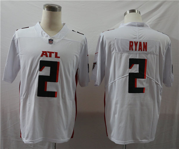 Men's Atlanta Falcons #2 Matt Ryan Nike White Vapor Football Stitched Jersey