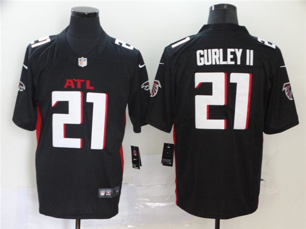 Men's Atlanta Falcons #21 Todd Gurley II Nike Black Vapor Football Stitched Jersey