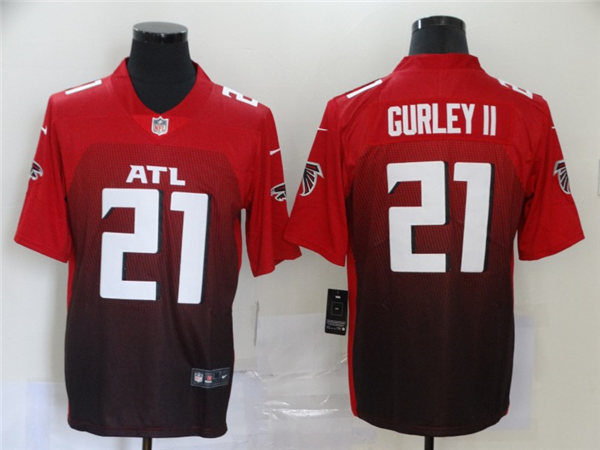 Men's Atlanta Falcons #21 Todd Gurley II Nike Red 2nd Alternate Vapor Stitched Jersey