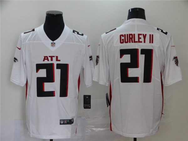 Men's Atlanta Falcons #21 Todd Gurley II Nike White Vapor Football stitched Jersey