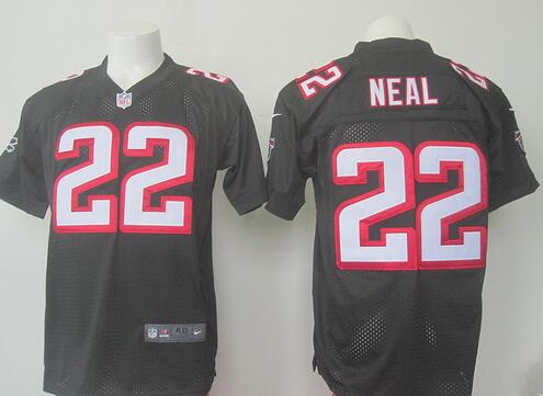 Men's Atlanta Falcons #22 Keanu Neal Nike Black Elite 2016 Draft Pick Stitched Jersey