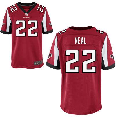 Men's Atlanta Falcons #22 Keanu Neal Nike Red Elite 2016 Draft Pick Jersey