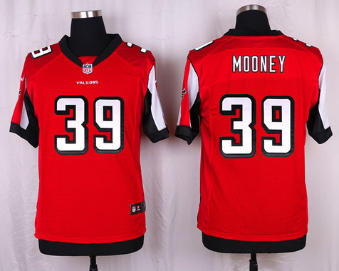 Men's Atlanta Falcons #39 Collin Mooney Red Team Color NFL Nike Elite Stitched Jersey