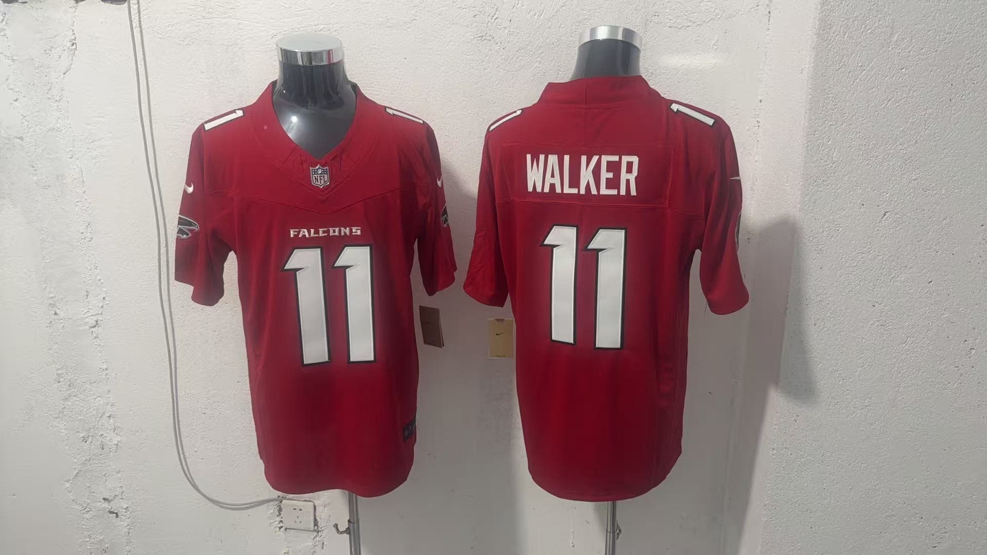 Men's Atlanta Falcons 2026 Vapor Limited Jersey   - All Stitched Jalon Walker 11
