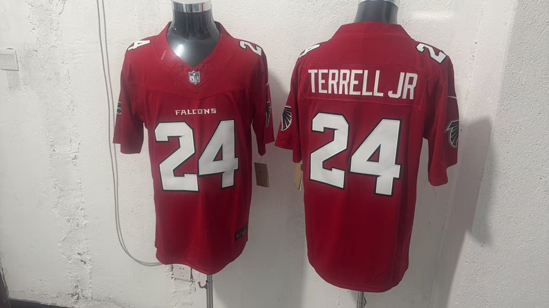 Men's Atlanta Falcons 2026 Vapor Limited Jersey - All Stitched A.J. Terrell    24