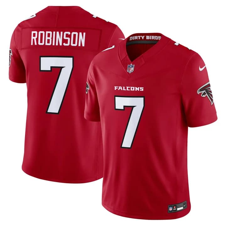 Men's Atlanta Falcons 2026 Vapor Limited Jersey - All Stitched Bijan Robinson