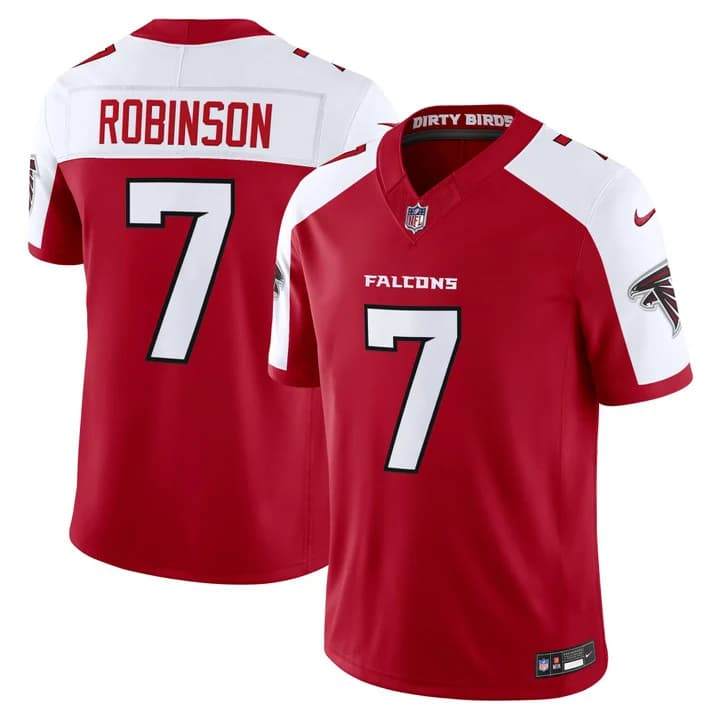 Men's Atlanta Falcons 2026 Vapor Limited Jersey - All Stitched Bijan Robinson 7