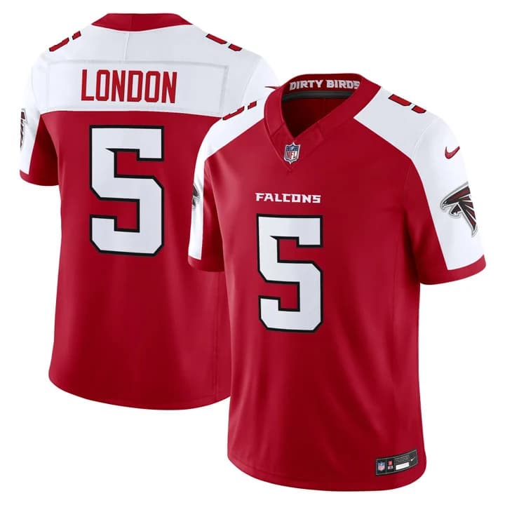 Men's Atlanta Falcons 2026 Vapor Limited Jersey - All Stitched Drake London5