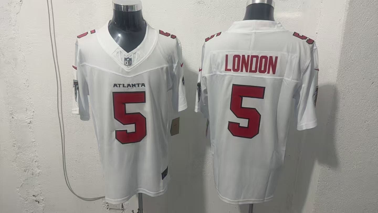 Men's Atlanta Falcons 2026 Vapor Limited Jersey - All Stitched Drake London5