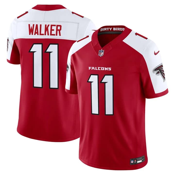 Men's Atlanta Falcons 2026 Vapor Limited Jersey - All Stitched Jalon Walker 11