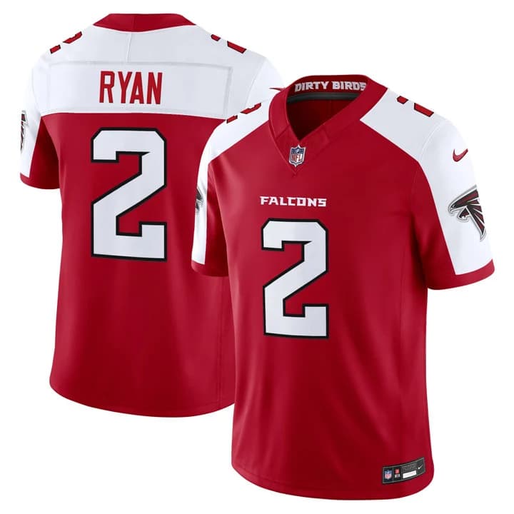 Men's Atlanta Falcons 2026 Vapor Limited Jersey - All Stitched Matt Ryan# 2
