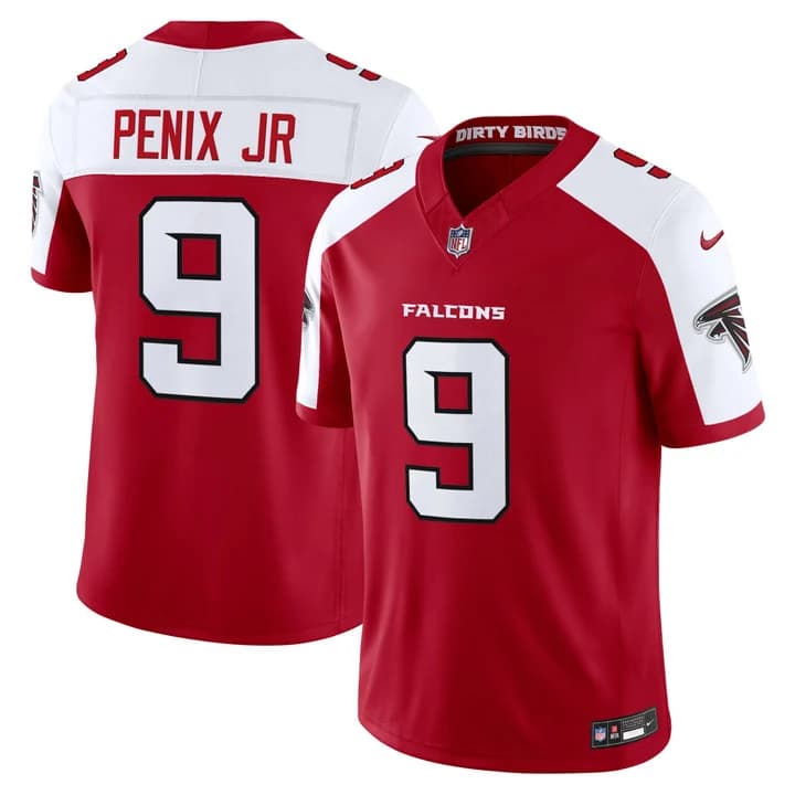 Men's Atlanta Falcons 2026 Vapor Limited Jersey - All Stitched Michael Penix Jr.  9