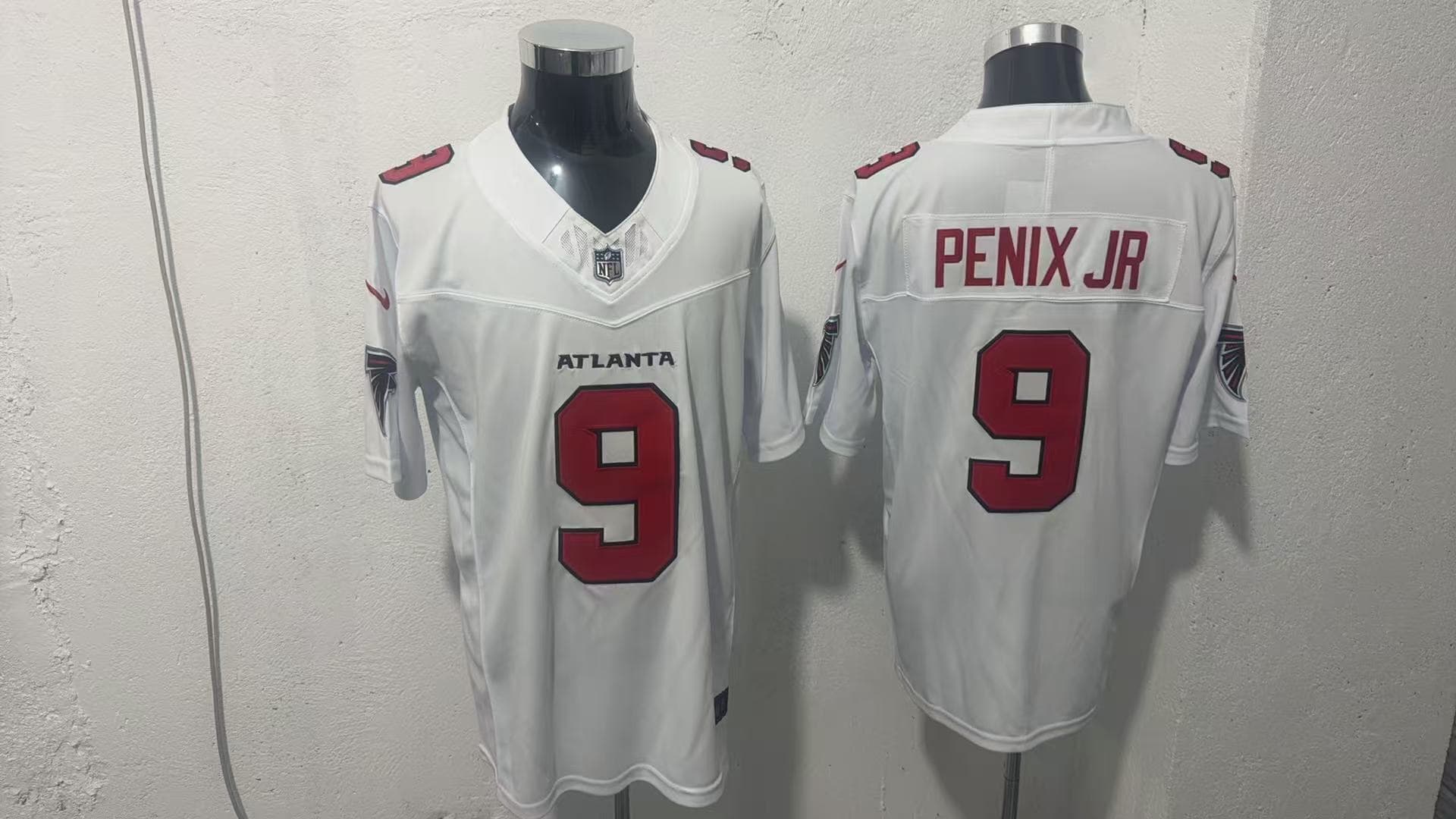 Men's Atlanta Falcons 2026 Vapor Limited Jersey - All Stitched Michael Penix Jr.  9
