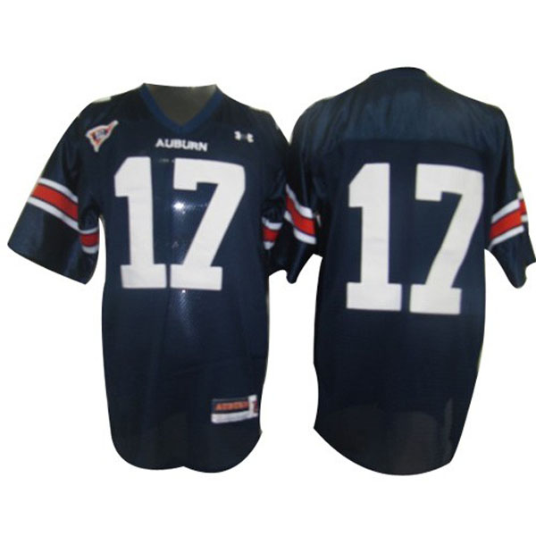 Men's Auburn Tigers #17 Josh Bynes Blue Football Jersey