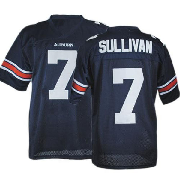 Men's Auburn Tigers #7 Pat Sullivan Blue Football Jersey