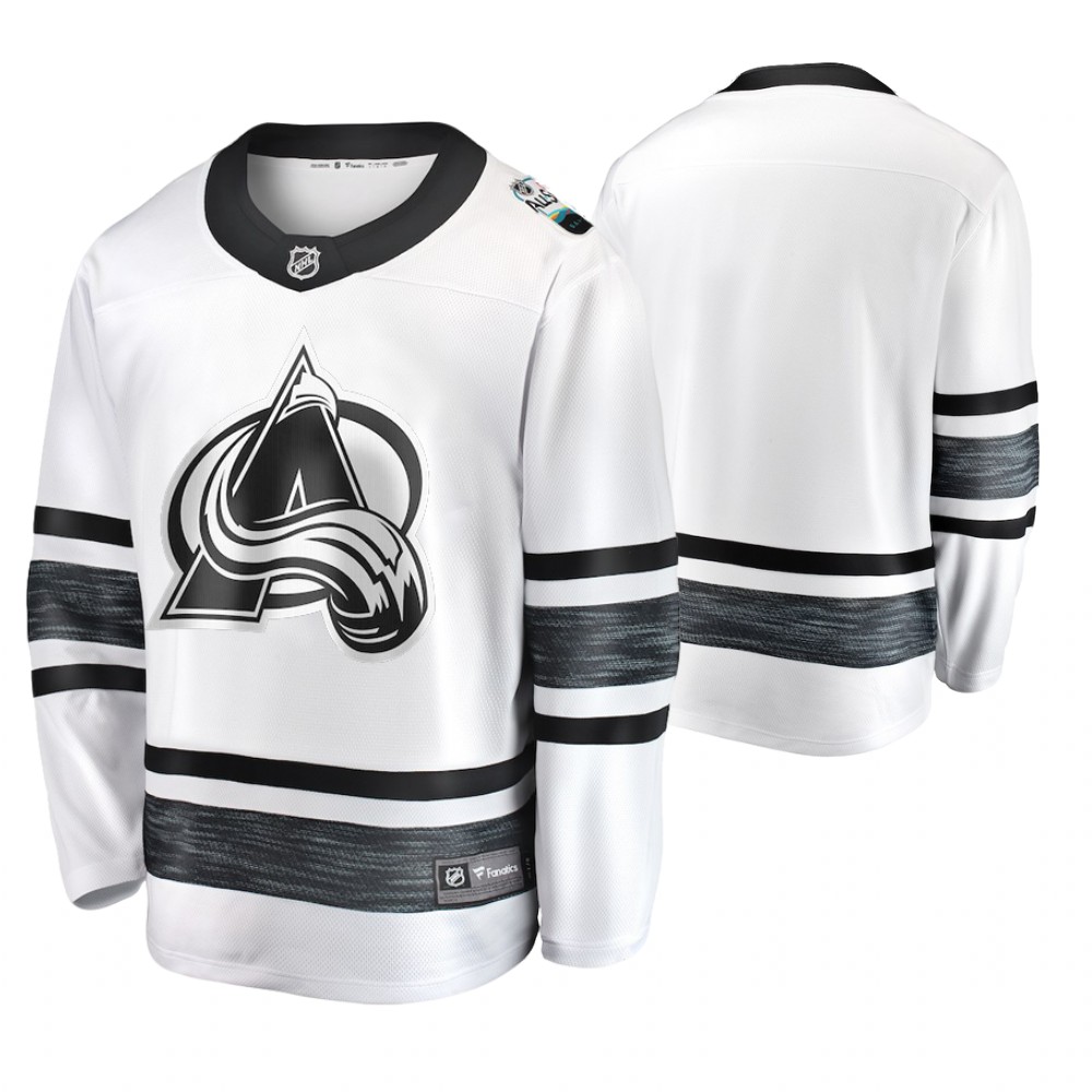Men's Avalanche White 2019 NHL All-Star Jersey