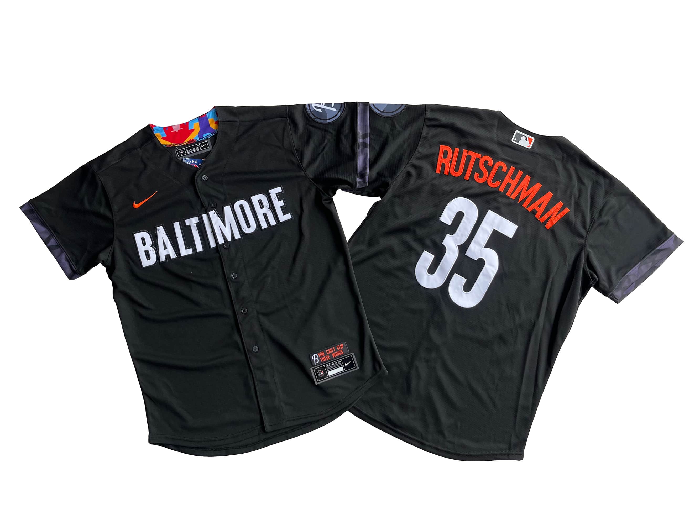 Men's Baltimore Orioles Adley Rutschman Nike Black City Connect Player Jersey