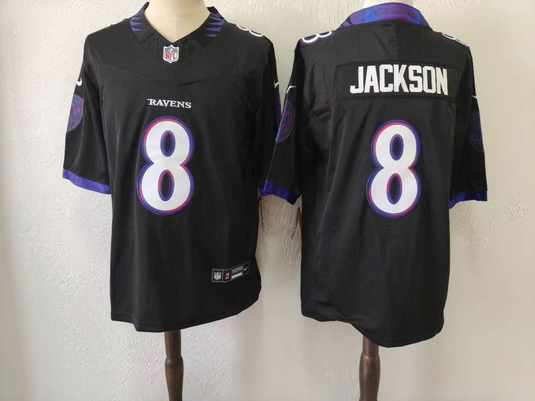 Men's Baltimore Ravens 2026 Vapor  Limited Jersey - All Stitched     Lamar Jackson  8