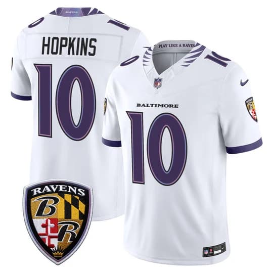 Men's Baltimore Ravens 2026 Vapor Limited Jersey - All Stitched DeAndre Hopkins10