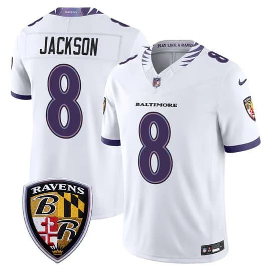 Men's Baltimore Ravens 2026 Vapor Limited Jersey - All Stitched Lamar Jackson8