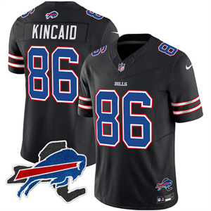 Men's Bills New York Patch Vapor Limited Jersey - All Stitched alton Kincaid86